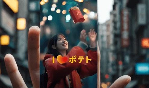 マクドナルドの新CMに批判殺到！指が6本ある少女の正体とは？