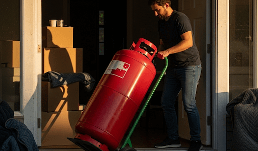 引っ越しでガスボンベどうする？LPガスからカセットボンベまで安全な運び方・処分方法を徹底解説